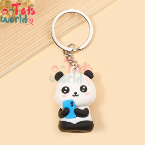 Gantungan kunci Hello Panda lucu keychain tas untuk couple gantungan kunci tas motor rumah mobil