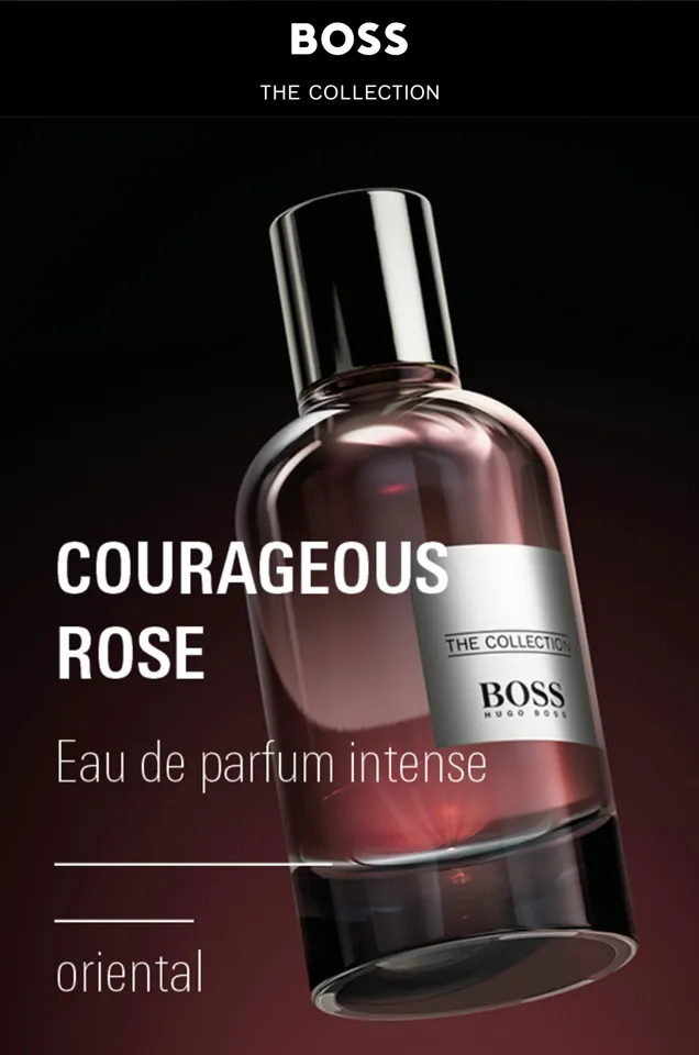 BOSS The Collection Courageous Rose Eau De Parfum Intense For Men