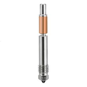 Precise 3D Printing Nozzle 0.2 0.4 0.6 0.8mm From Bimetallic Hardened Steel For Ender 3 Improved Heat Resistance