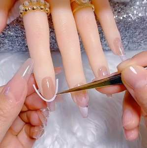 Nail art sticker 美甲喷枪镂空模板贴纸新日式镂空微笑线爱心蝴蝶星星喷绘指甲工具