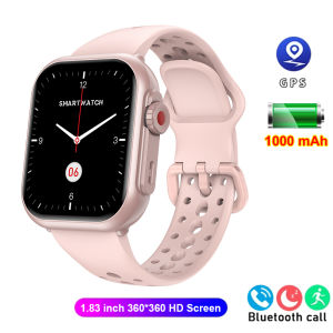 2025 Premium Smartwatch for Men & Women – 1000mAh Ultra-Long Battery Life Bluetooth Calling Custom Watch Faces 24/7 Heart Rate & Sleep Monitor IP68 Waterproof Fitness Tracker Step Counter Camera Control – Best Gift for Android & iOS Users