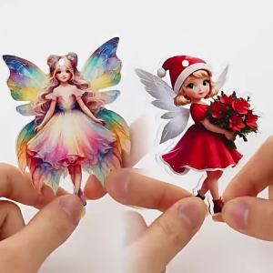 2D Plane 2026 Acrylic keychain souvenirs for fans of the World Cup in the US Canada and Mexico
