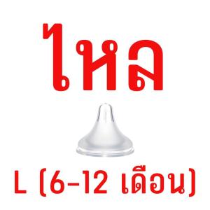 จุกนม เด็กทารก รุ่นคอกว้างแบบเดียวกับพีเจ้น จุกนมคอกว้าง (รุ่น SML ไหล) และ ( XL ไม่ดูดไม่ไหล) TTTYU Baby Shop