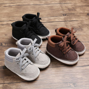 Autumn Fashion Baby Boys Anti-Slip Shoes Sneakers Toddler Soft Soled First Walkers