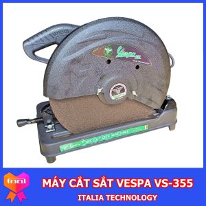 Máy cắt sắt bàn VESPA VS-355 bản cao cấp lõi đồng công suất 2500W tặng kèm sẵn đá cắt