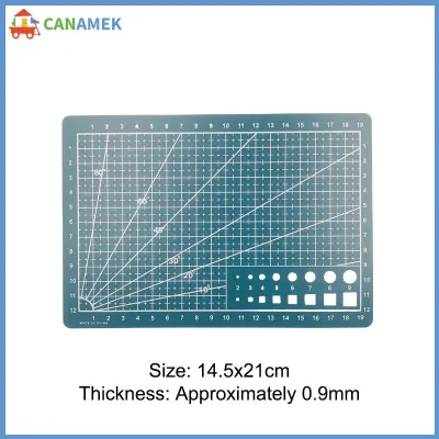 CANAMEK A3 A4 A5PVC Cutting Mat Single Side Patchwork Cut Pad For Workbench Patchwork Sewing Manual DIY Knife Engraving Leather Cutting Board