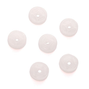 10Pcs 10Mm Thủy Tinh Đầy Màu Sắc Cổ đồng xu tròn trang sức hạt Cho Hoa Tai Vòng Cổ Vòng Tay DIY Phụ kiện làm đồ trang sức