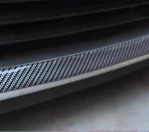 Carbon Fiber Rubber Soft Black Bumper Strip Door Sill Protector Edge Guard Car Stickers Car Styling Accessories