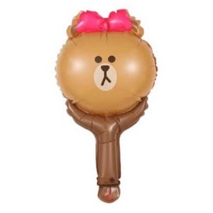 Bayar Di Tempat - Balon Foil Tongkat Karakter / Balon Dekorasi Ulang Tahun Tongkat Tangan / Balon