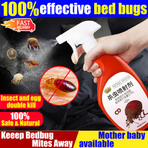 🔥100%effective bed bugs！Bed bug killer spray Bed bug spray 100% Safe & Natural Mother baby available Bed bugs killer bedbugs killer bed bugs Dust Mite Spray Keeep Bedbug & Mites Away除螨喷雾剂 臭虫喷雾