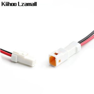 5sets 2 3 4 6 8 Pin JWPF 0.7MM Auto Waterproof Electronic Micro Connector With Cable Butt Plug Wiring Harness For Benz BMW JST-02T