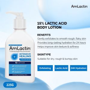 Amlactin Daily 12% Lactic Acid Moisturizing Lotion / Rapid Relief 15% Lactic Acid Restoring Lotion