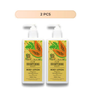 [BUY 2 FREE 3] Natureal Papaya Body Lotion 300g Brightening & Glow Boost | Dull Skin Glow Repair