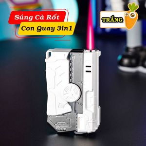 bật lửa vô tri con quay cà rốt 3in1 - xài gas