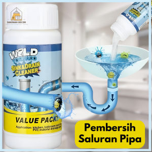 Pembersih Saluran Pipa Anti Sumbat Mampet Kloset Wastafel WILD TORNADO