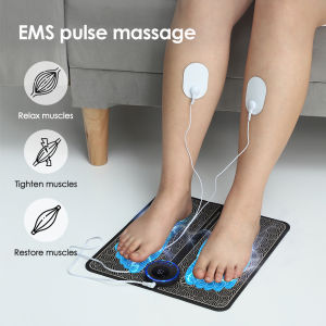 EMS Foot Massager Leg Shaping Relief Pain Feet Acupoints Massage Pulse Physiotherapy Shock Muscle Stimulation Improve Blood Circulatio