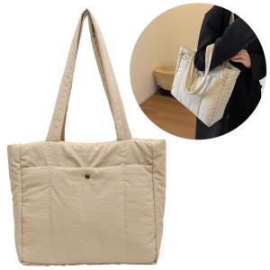 MOJOYCE กระเป๋าสะพายไหล่ผู้หญิงดีไซน์เมฆพอง น้ำหนักเบา สีสันสดใส สำหรับช็อปปิ้งและกิจกรรมประจำวัน