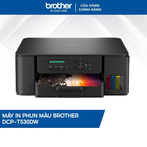 Máy in phun màu Brother DCP-T530DW (in wifi scan Copy in 2 mặt động) - Hàng Brother chính hãng
