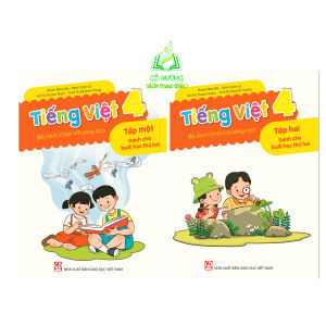 Sách - Combo 2 cuốn Tiếng Việt 4 – Tập 1+2 – Dành cho buổi học thứ hai (Bộ sách Chân trời sáng tạo)- GDMN