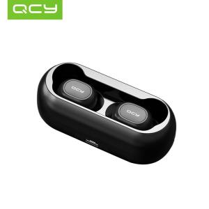 Original QCY T1C TWS Waterproof High Bluetooth v5.0 True Earbuds with 380mAH Charging Case Sweat-proof HD Crystal Sound Bass Stereo mini Wireless Earphones
