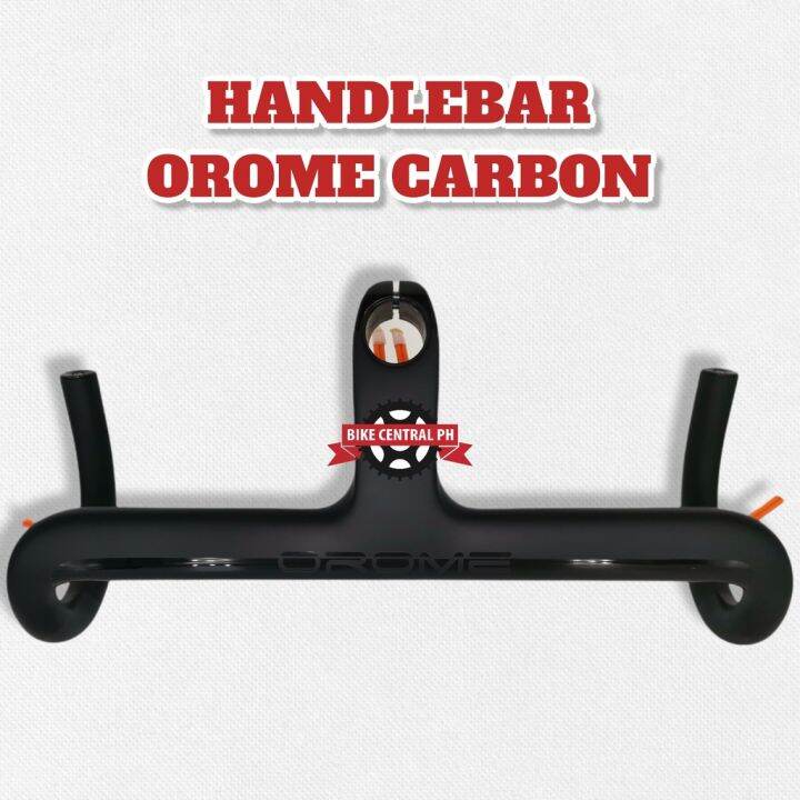 HANDLEBAR ELVES OROME INTEGRATED CARBON 420x110mm | Lazada PH