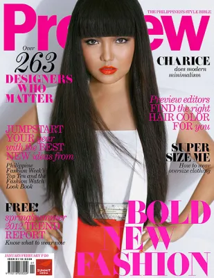 Preview Magazine January 2012 CHARICE