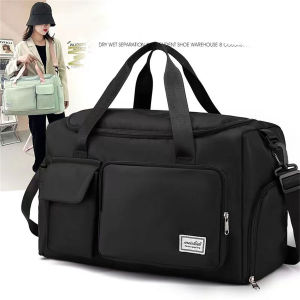 กระเป๋าเดินทางพับได้ ไม่สามารถพับได้ เปียกแยกไหล่กระเป๋าผ้า