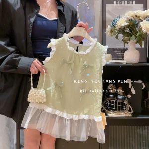ชุดเด็กผู้หญิงแฟชั่นฤดูร้อนเด็กสาวชุด1-6ปี Baby Girl Dresses【LittleLion】