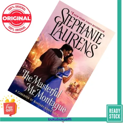 The Masterful Mr. Montague (Casebook of Barnaby Adair #2) by Stephanie Laurens 9780062068668 - ROMANCE ENGLISH BOOK