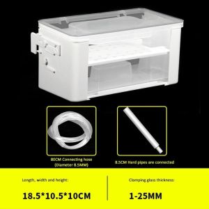 GBDSVD Hanging Aquarium Oxygen Filter Multifunction] Silent Fish Tank Filter Filter Pumps Practical Fishbowl Water Curtain Filter Box Fish Tank