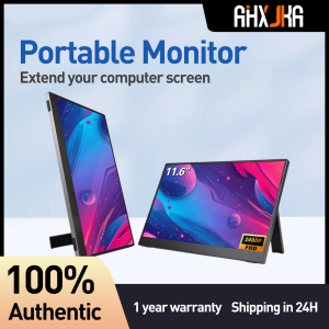 AHXJKA 11.6-inch Portable Gaming Monitor 1080P HD Laptop Screen Extender For Switch XBOX PS4 Computer Display
