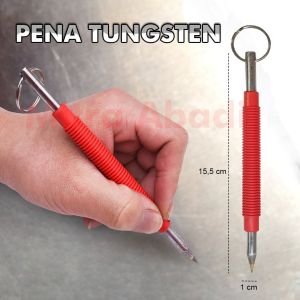 Pena Ukir Tungsten Metal Tip