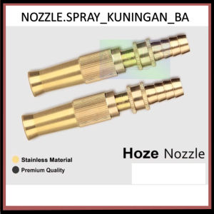 Kepala Semprotan Air Lurus Bahan Kuningan Nozzle Spray