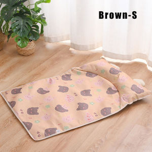 Pet Cooling Mat Washable Dog Sleeping Mat Ice Silk Mat Cooling Pad For Dog Pet Pads