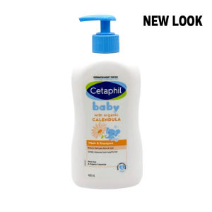 SG [Bundle of 3] CETAPHIL Baby 2-in-1 wash+shampoo Daily Lotion 400ml (Suitable for face and body)exp 2028