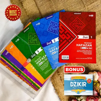 Alquran Mujaza Hafazan Per Juz A6 30 Jilid Box Mika Alquran Hafalan Mudah Bonus Buku Dzikir Pagi & Petang