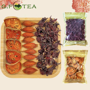 ดอกกระเจี๊ยบแห้ง กระเจี๊ยบแห้ง มะตูมแห้ง เม็ดพุดจีน ขนาด 100-500 กรัม