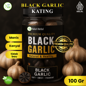 BLACK GARLIC KATING PREMIUM BAWANG HITAM FERMENTASI 250 GR