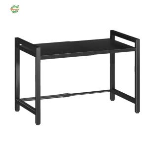 Expandable Microwave Rack Heavy Duty Microwave Storage Stand Multi-Function Kitchen Storage Rack for Kitchen Countertop [Winnereco World]