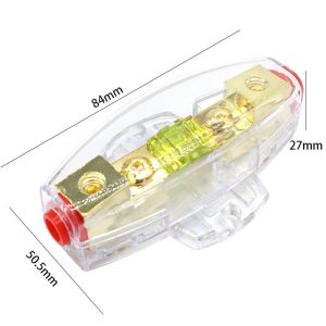 Car audio power fuse for vehicle use providing overcurrent and overload protection AFS Fuse holder