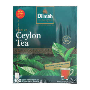 ♫Sri Lanka Imported Dilma Ceylon Black Tea 100 Tea Bag Milk Tea Shop Special Tea Bag♖