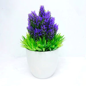 PBP02 / Bunga Plastik Ornamen Hias Tanaman Pajangan Pot Dekorasi Pohon Vas Bonsai Pinus / COD