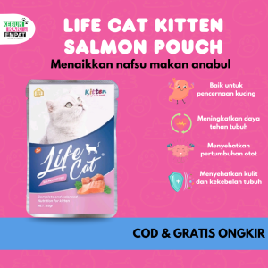 Life Cat Pouch 85gr Wetfood Makanan Basah Kucing Alternatif Whiskas
