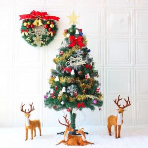 Everpink Pink Christmas decor Xmas tree decoration for home 1.5m makapal set pinkl with decor set