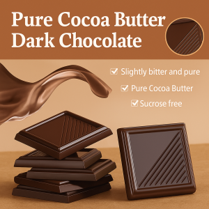 🔥 Guilt Free Luxury 🔥 Dark Chocolate Sugar Free Chocolate Pure Cocoa Butter Candy Couple Gift Chocolate Healthy Snack Russian Flavor Chocolate No Cane Sugar Dessert