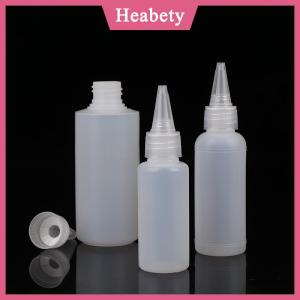Heabety  10-1000ml Rỗng nhựa bóp Chai nhỏ giọt với nắp vặn bán trong suốt Mắt chất lỏng mực dầu sơn sắc tố container
