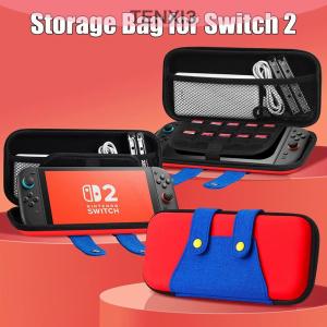 ซื้อ 1 ชิ้นลด 10 บาท กระเป๋าเก็บของ EVA สำหรับ Nintendo Switch 2 กระเป๋าเก็บของพกพาได้กระเป๋าป้องกันสำหรับวางเกมสำหรับ Switch 2