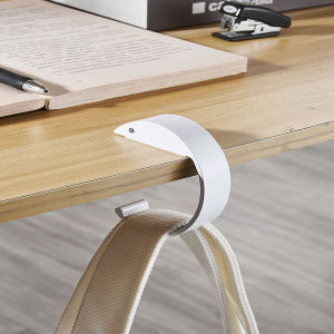 Office Desk Hooks Purse Handbag Hook Student Backpack Storage Hanging Hook,Without Punching