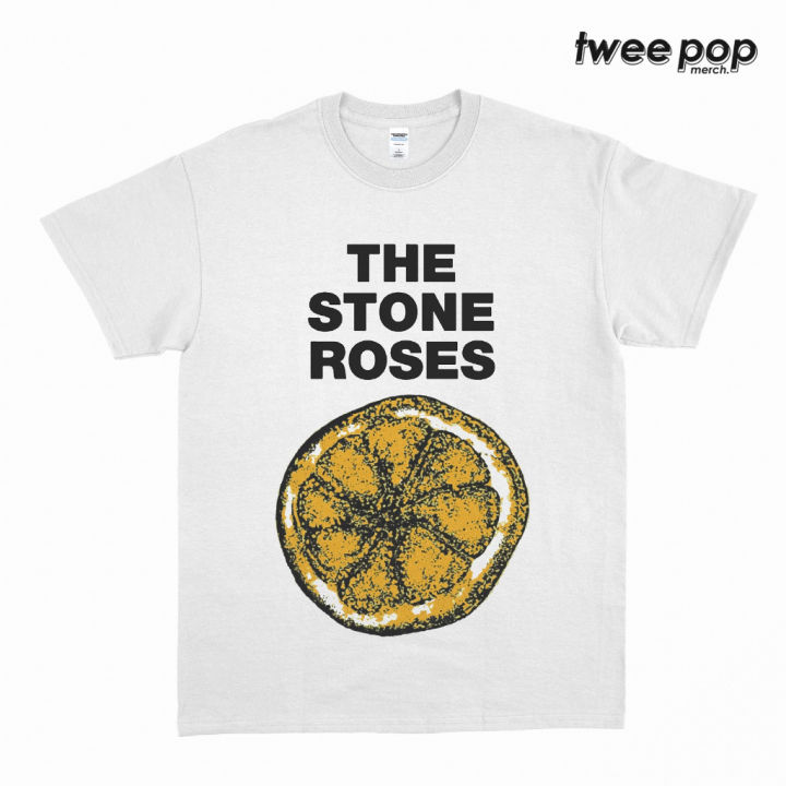 KAOS BAND THE STONE ROSES - LEMON LOGO | Lazada Indonesia