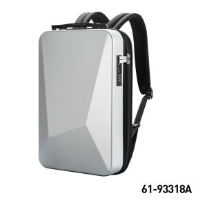 BOPAI 61-93318A Tas Ransel Gaming 15.6 Inch USB Hardshell Backpack TSA
